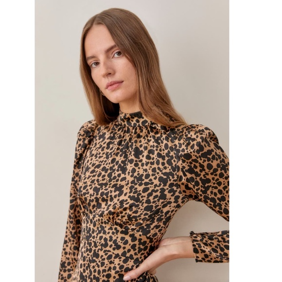 Reformation Samuel Long Sleeve Silk Minidress - Picture 8 of 15